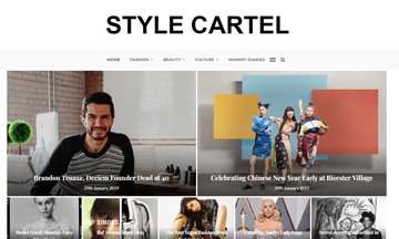 Style Cartel relaunches website and announces editorial updates 